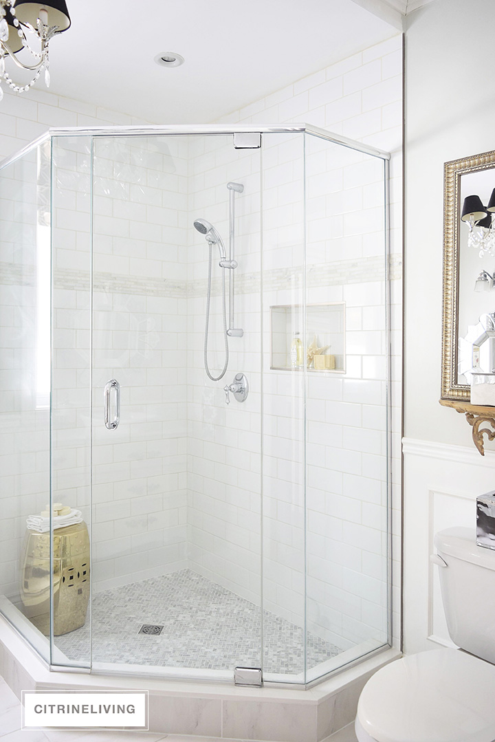 glass shower door