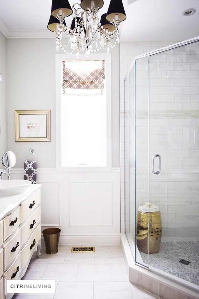 MARBLE SHOWER FLOOR CITRINELIVING