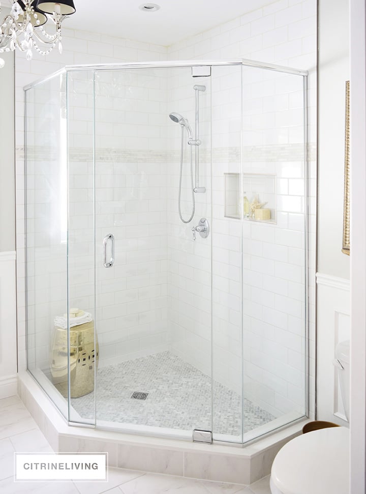 shower glass door installation