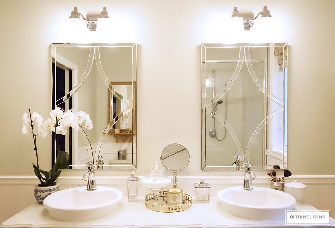 crystal clear new bathroom mirrors