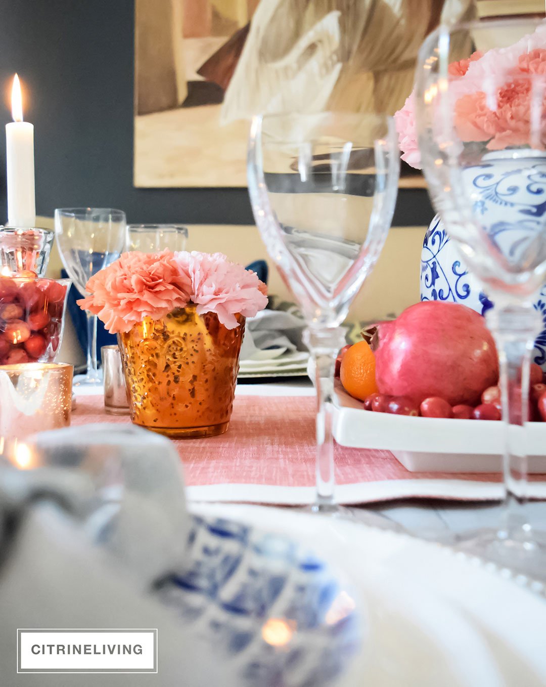 thanksgiving-table-ginger-jar-pink-flowers4