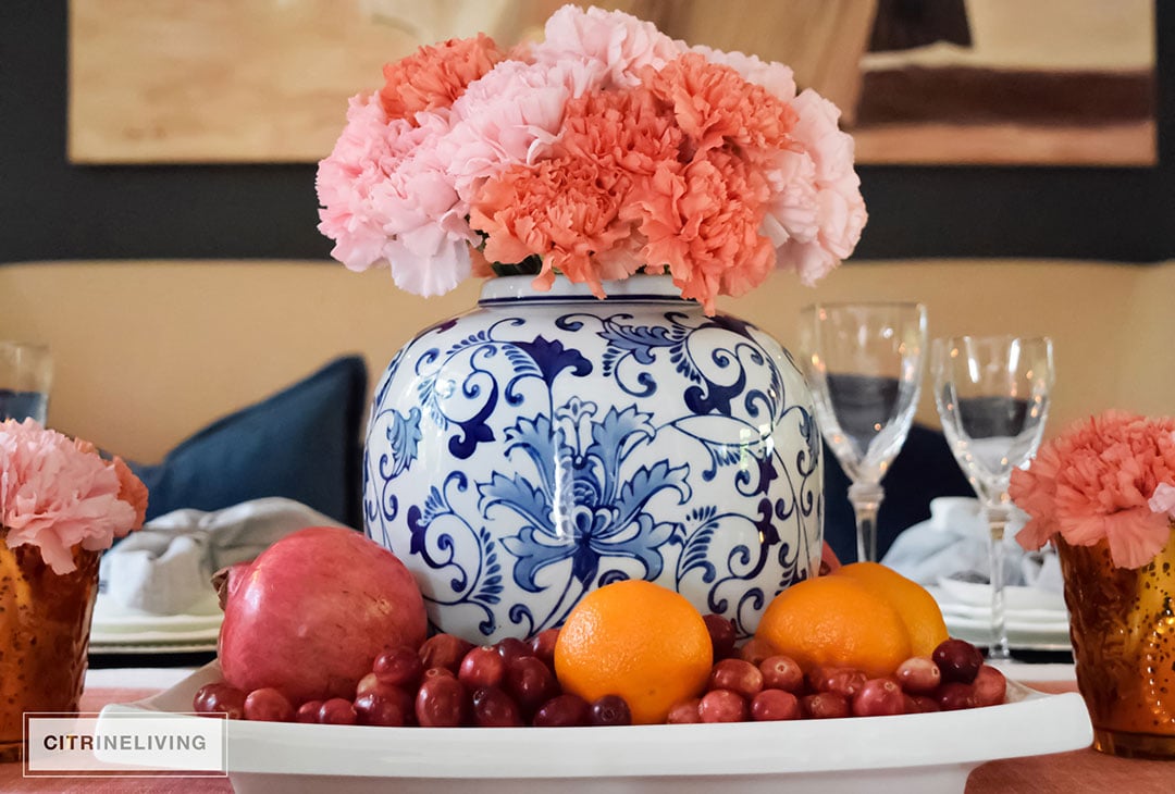 thanksgiving-table-ginger-jar-pink-flowers5