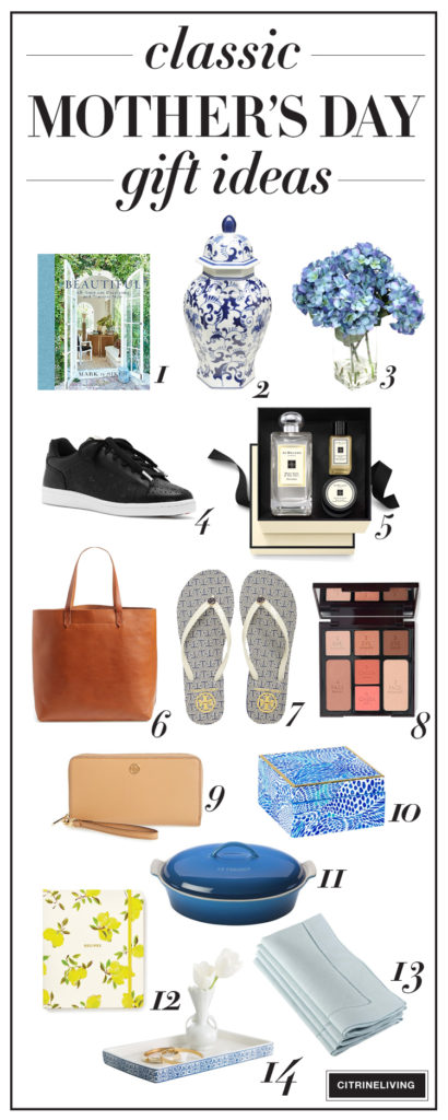 CLASSIC MOTHER'S DAY GIFT IDEAS FOR MOM OR YOURSELF