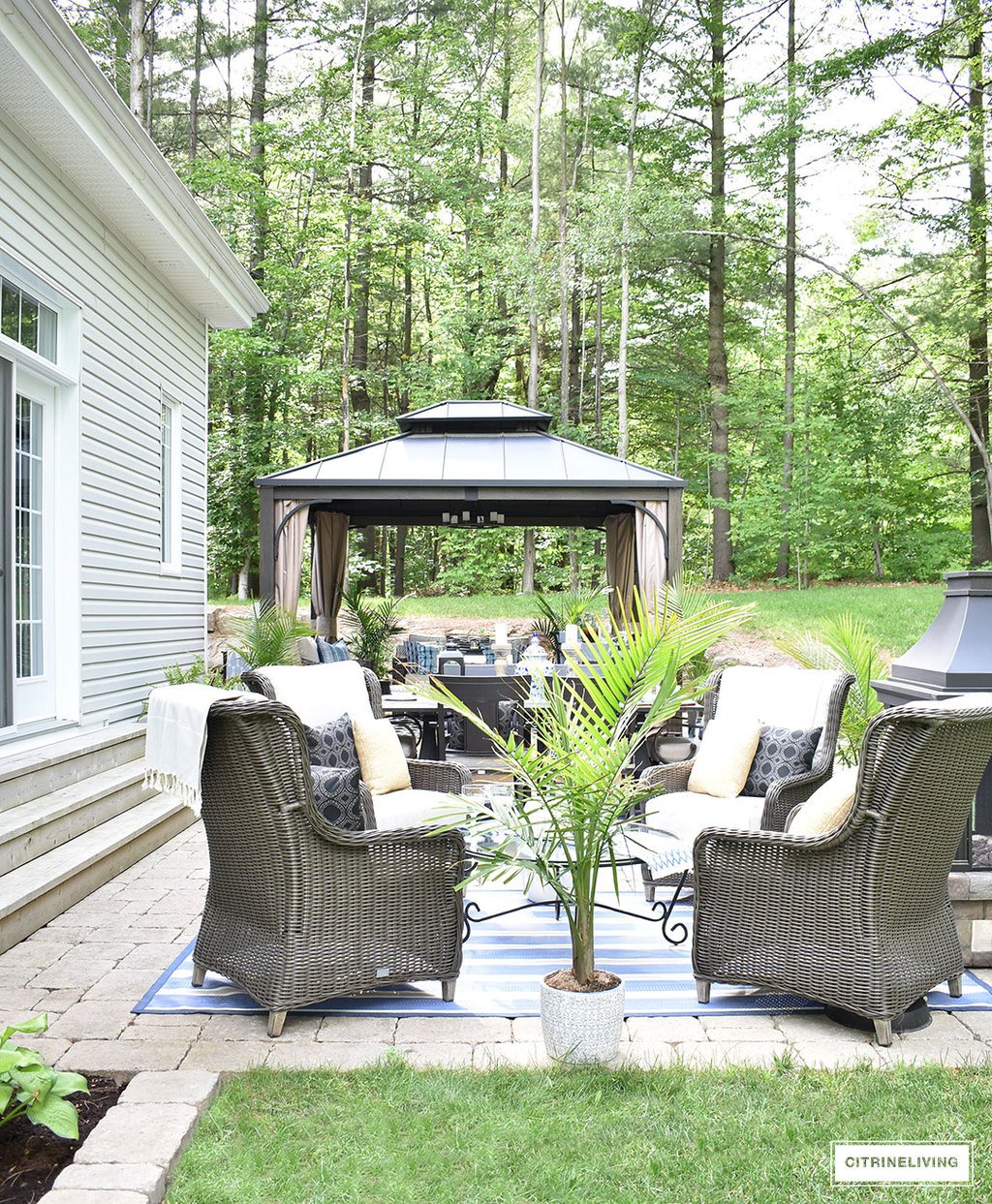 OUR NEW BACKYARD PATIO REVEAL PERFECT FOR ENTERTAINING