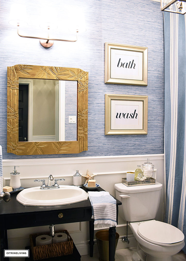 OUR KIDS’ SMALL BATHROOM MAKEOVER REVEAL!