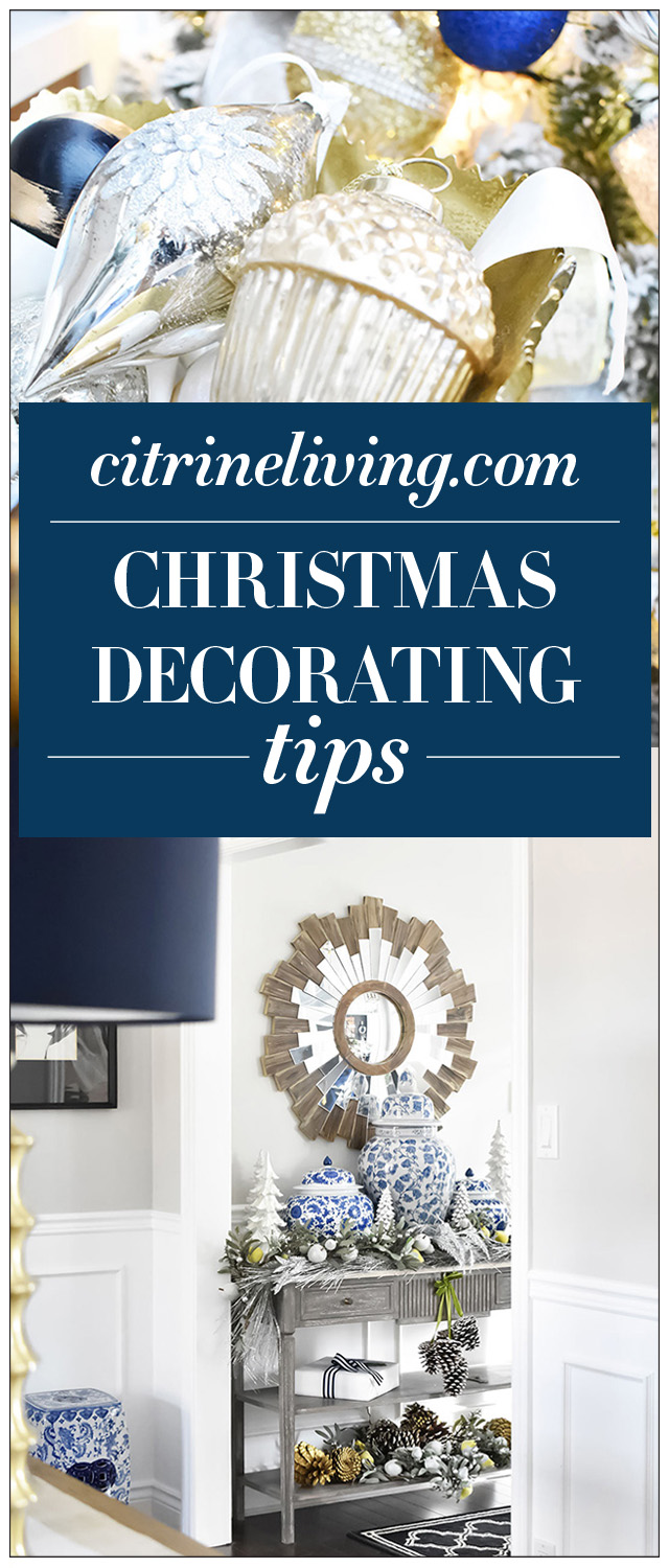 Fabulous Christmas decorating and styling tips that everyone can incorporate into their Holiday decor! Simple to do and you already have what you need!