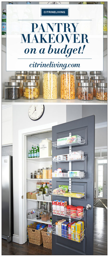 KITCHEN PANTRY MAKEOVER REVEAL - ON A SERIOUS BUDGET!