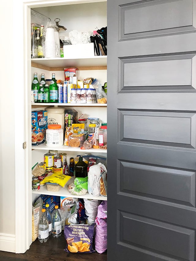 messy kitchen pantry