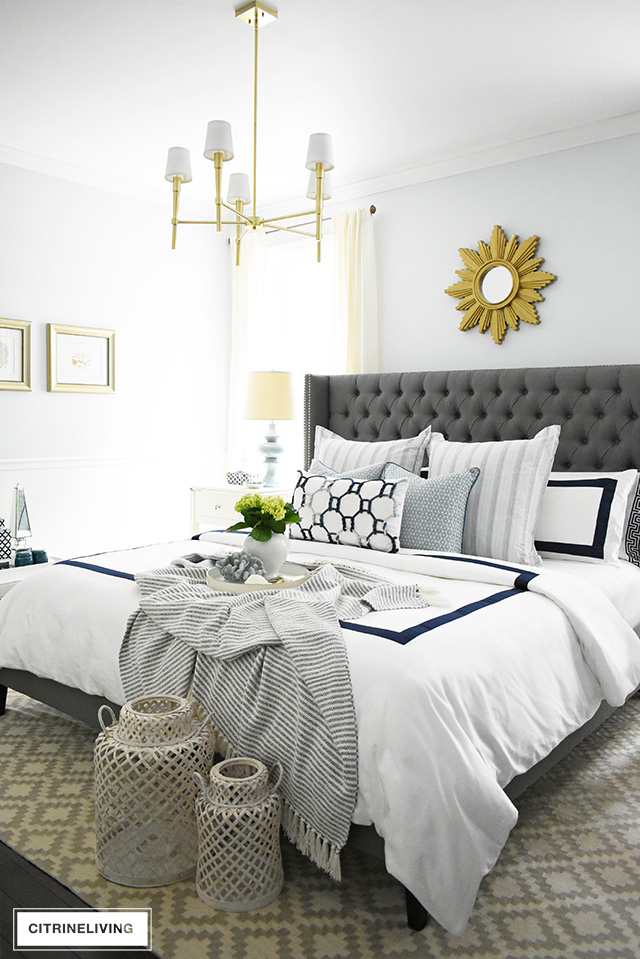 How To Style A Bed WIth Pillows - CITRINELIVING