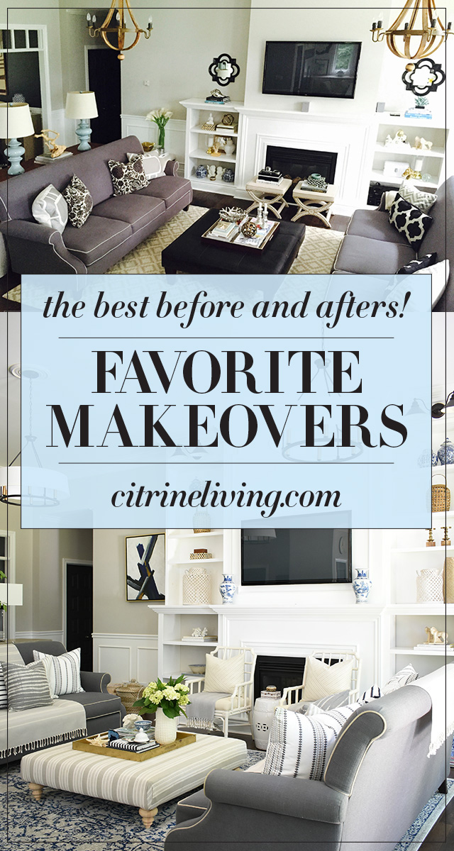 Amazing before and after room makeovers that pack a huge punch! From simple updates with dramatic results to paint colors that completely change the look!