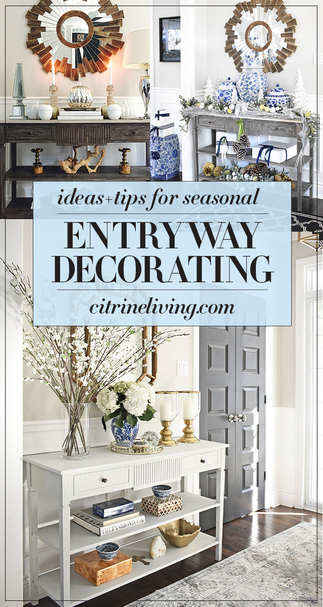 Front Entryway Decorating Ideas For Every Season - Decorating Entrance Ideas