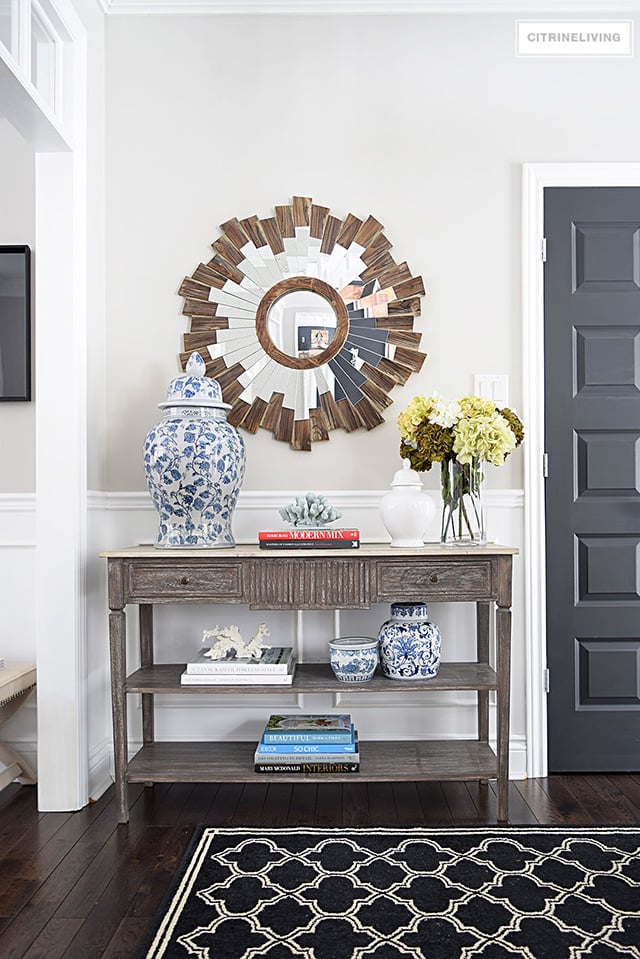 SPRING FRONT ENTRYWAY DECORATING IDEAS