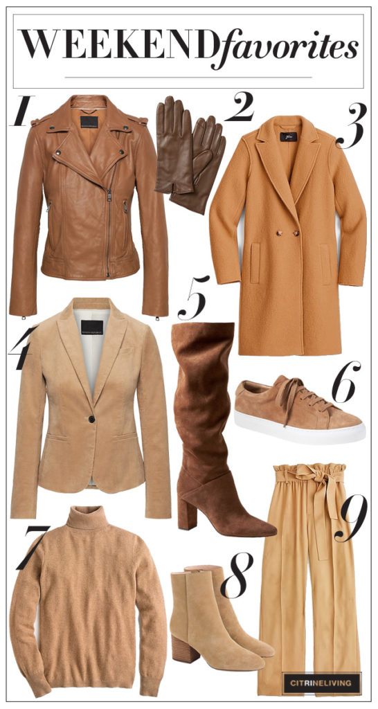 Warm, earthy tones for fall are perfect for your wardrobe, and I'm sharing some fall essentials in camel + earthy tones for chic, effortless style.