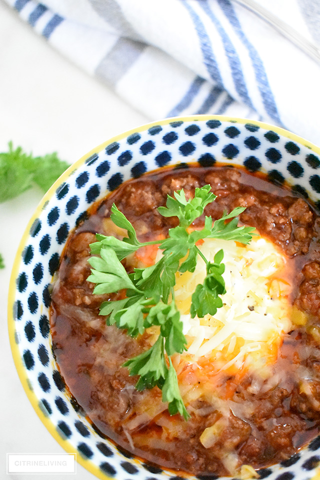 Quick And Easy Beanless Chili Recipe For Busy Moms