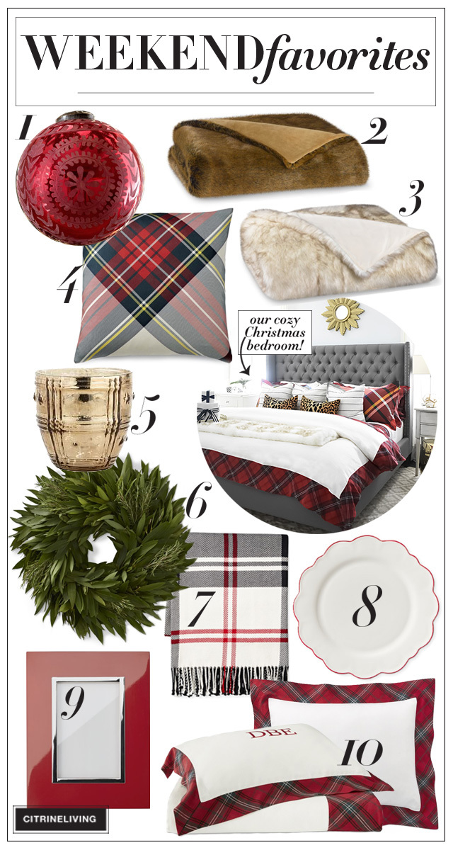 Cozy and chic Christmas necessities are on the blog this weekend, ALL ON SALE! Nothing like getting a fresh start to the holiays with great deals!