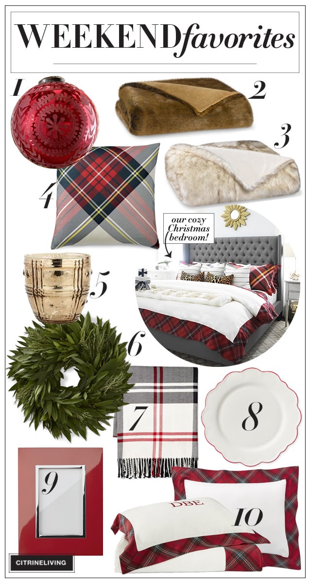 WEEKEND FAVORITES: COZY + CHIC CHRISTMAS NECESSITIES