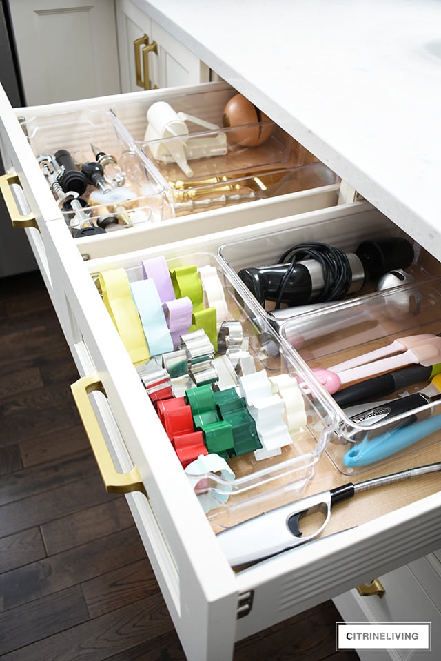 organized accessory drawer