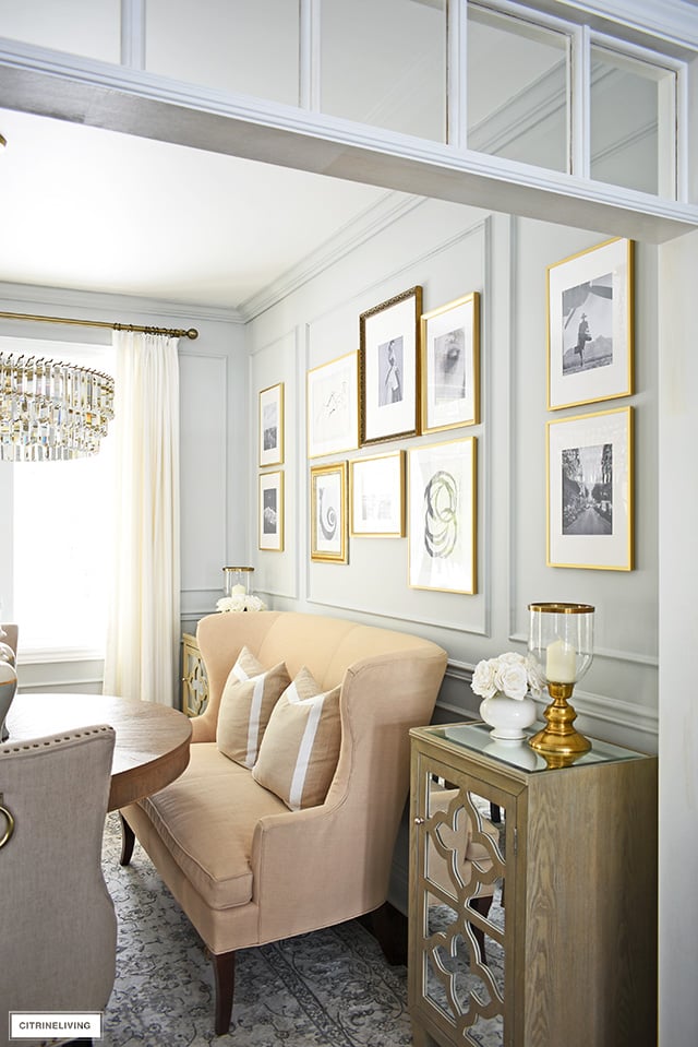 Make a statement in your home with a gorgeous gallery wall! 