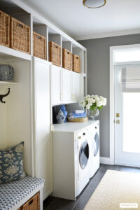 MUDROOM AND LAUNDRY ROOM REVEAL - CITRINELIVING