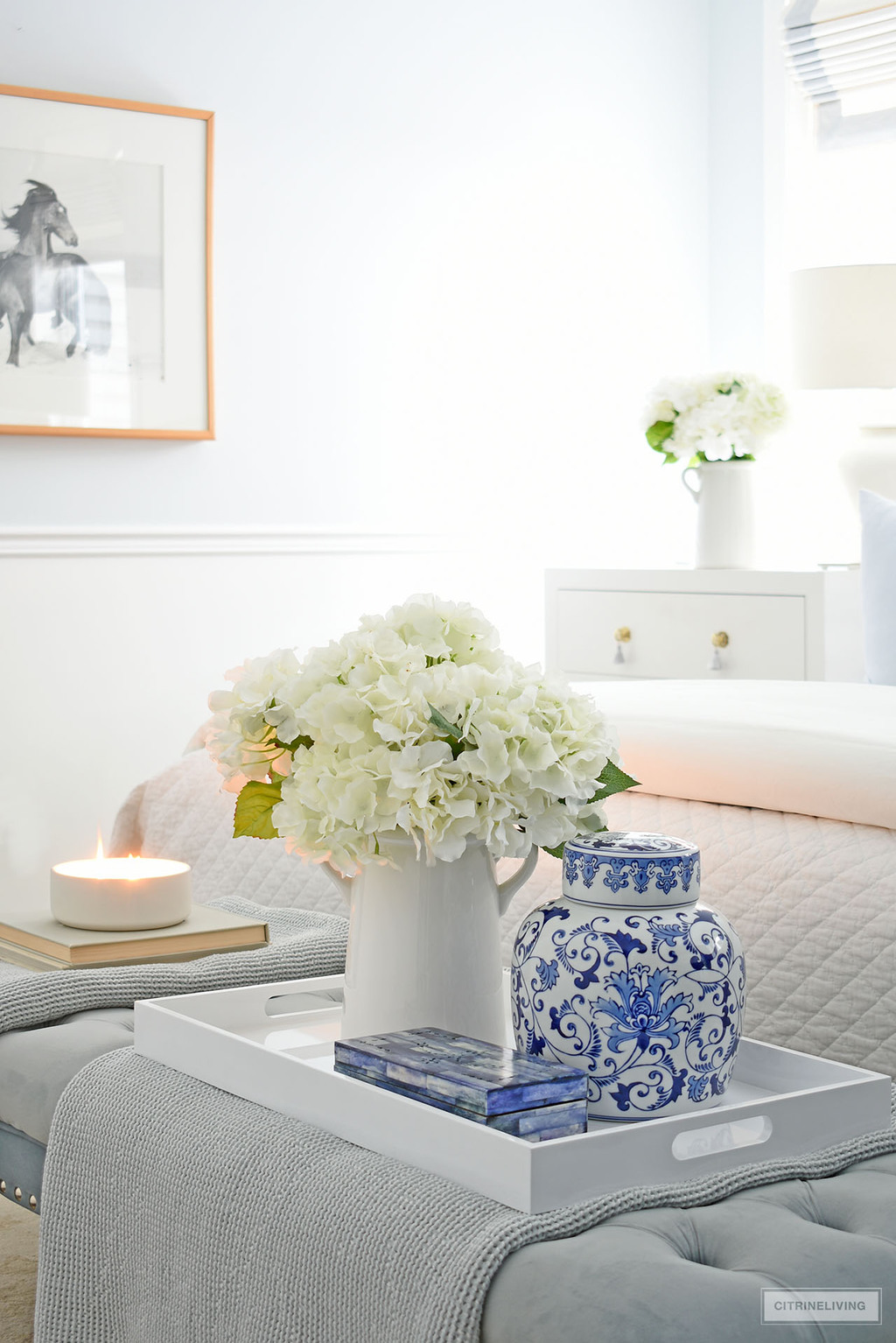 CALMING WINTER BEDROOM REFRESH