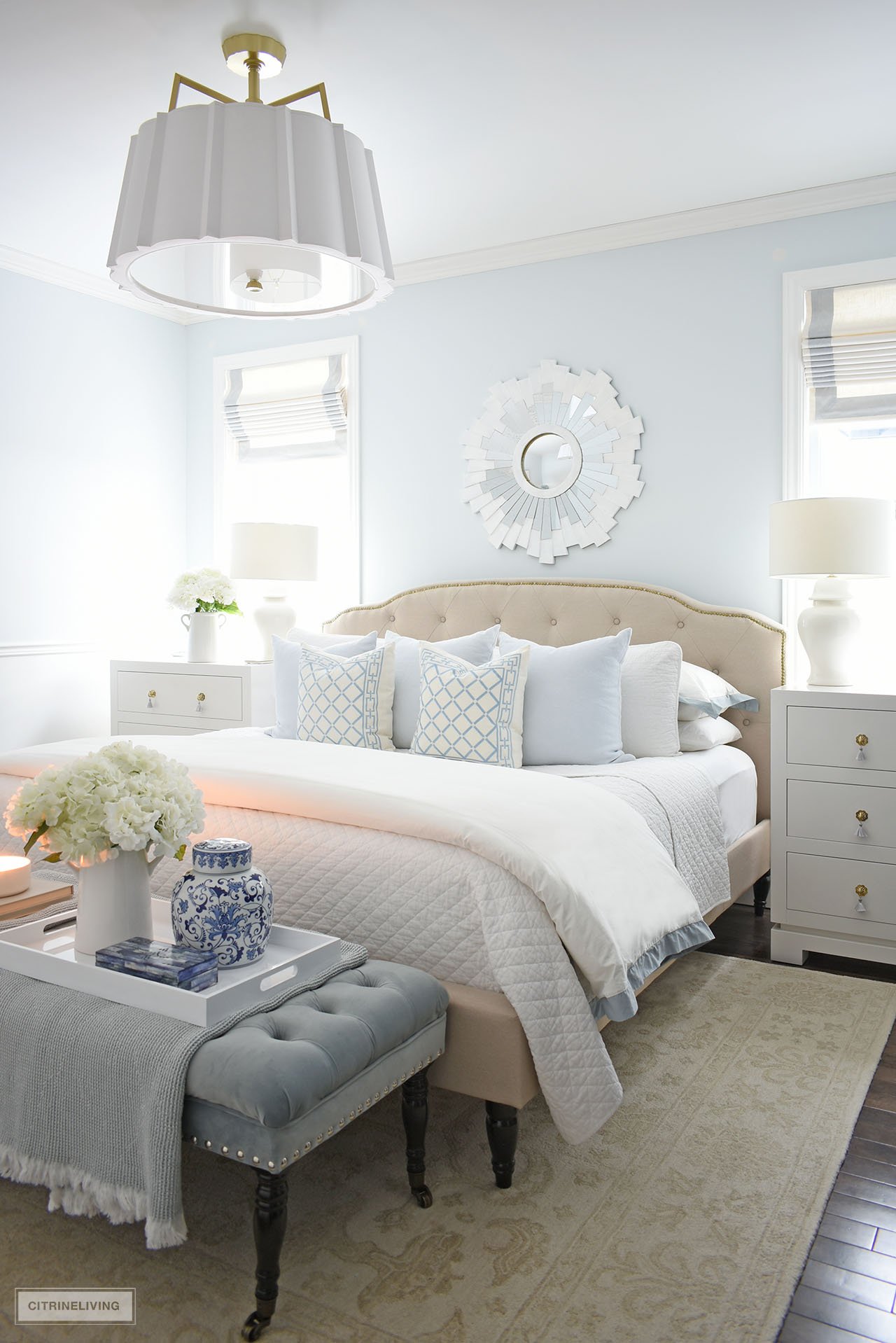 CALMING WINTER BEDROOM REFRESH | CITRINELIVING