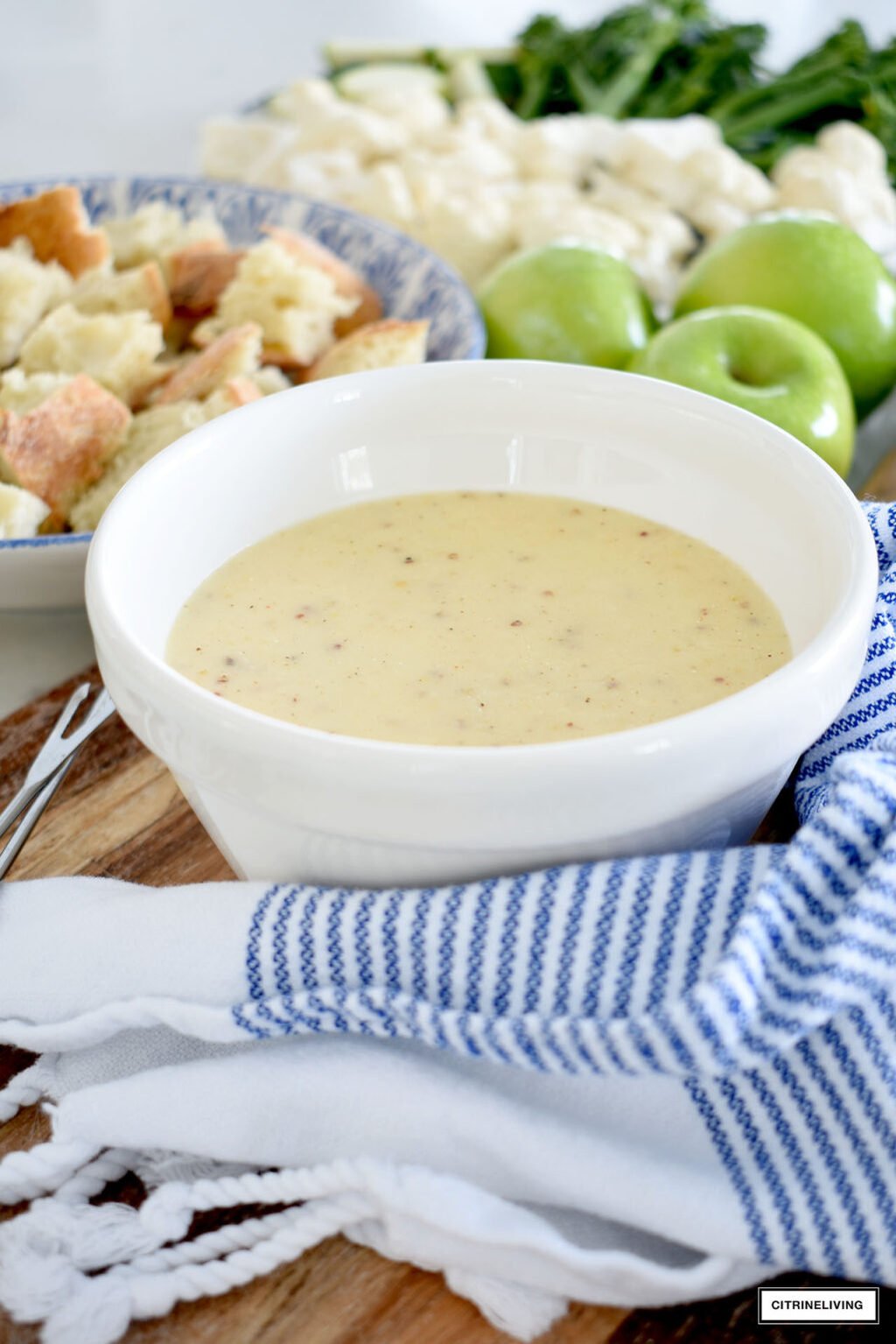 EASY CHEESE FONDUE RECIPE CITRINELIVING