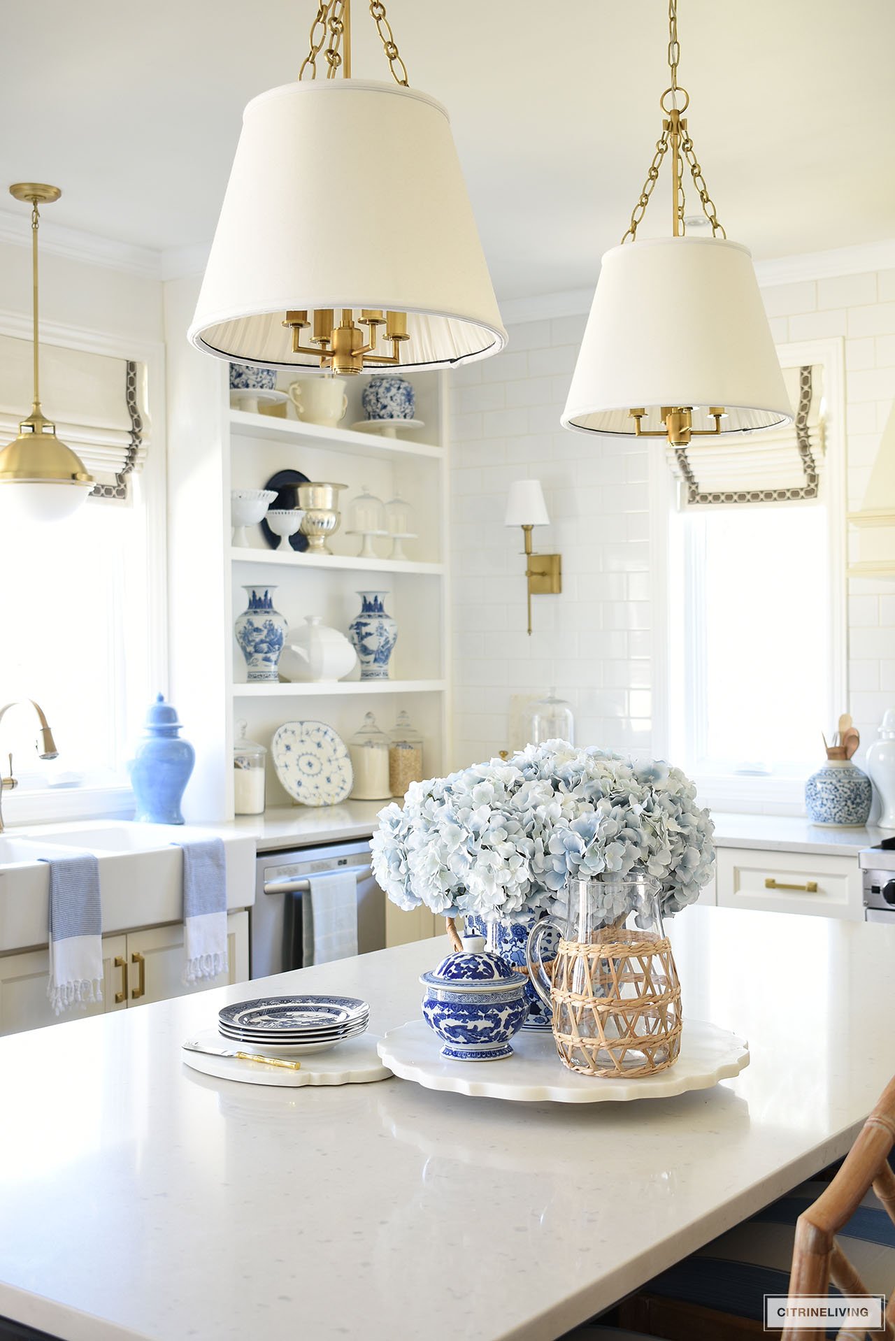 KITCHEN DECORATING FOR SUMMER - CITRINELIVING