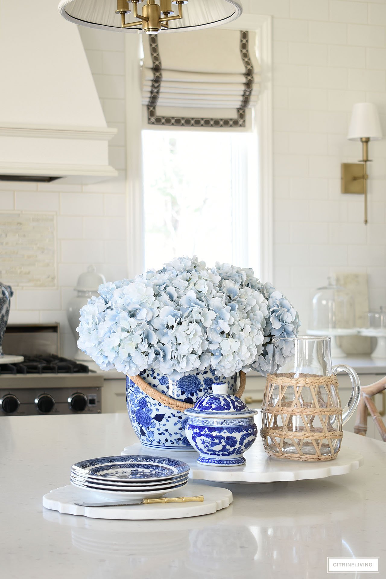 KITCHEN DECORATING FOR SUMMER - CITRINELIVING