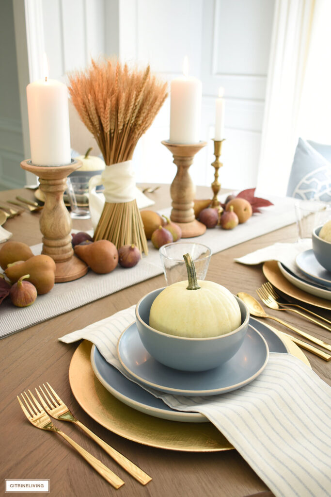 RUSTIC THANKSGIVING TABLE CITRINELIVING