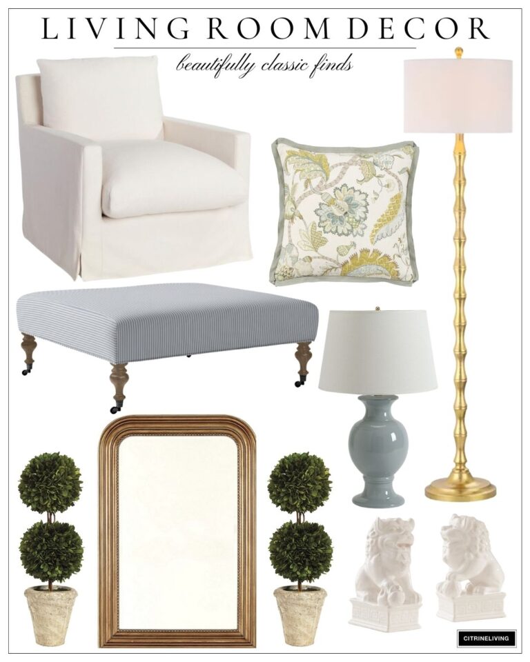 SOME OF OUR LATEST + FAVORITE HOME DECOR FINDS!