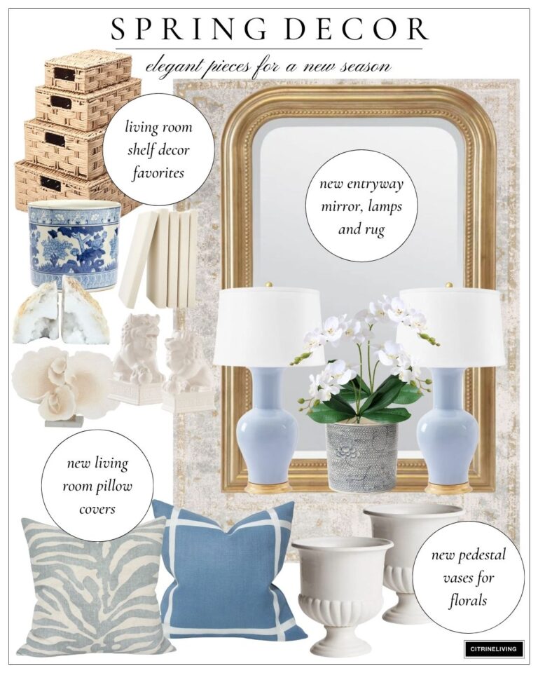 DECORATING FOR SPRING: ELEGANT NEW PIECES FOR THE SEASON!