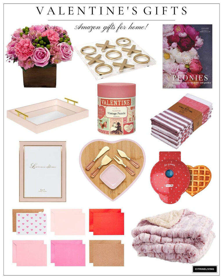 VALENTINE’S DAY GIFTS FOR HIM, HER + HOME