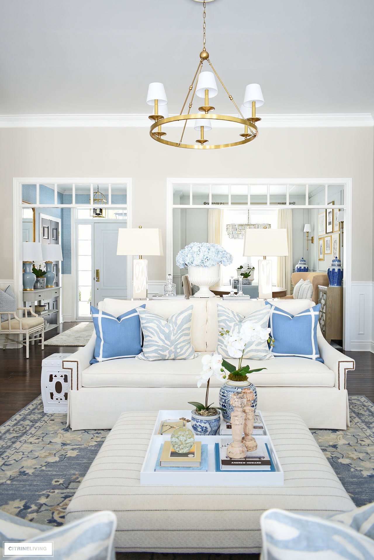 ELEGANT LIVING ROOM DECOR FOR SPRING | CitrineLiving