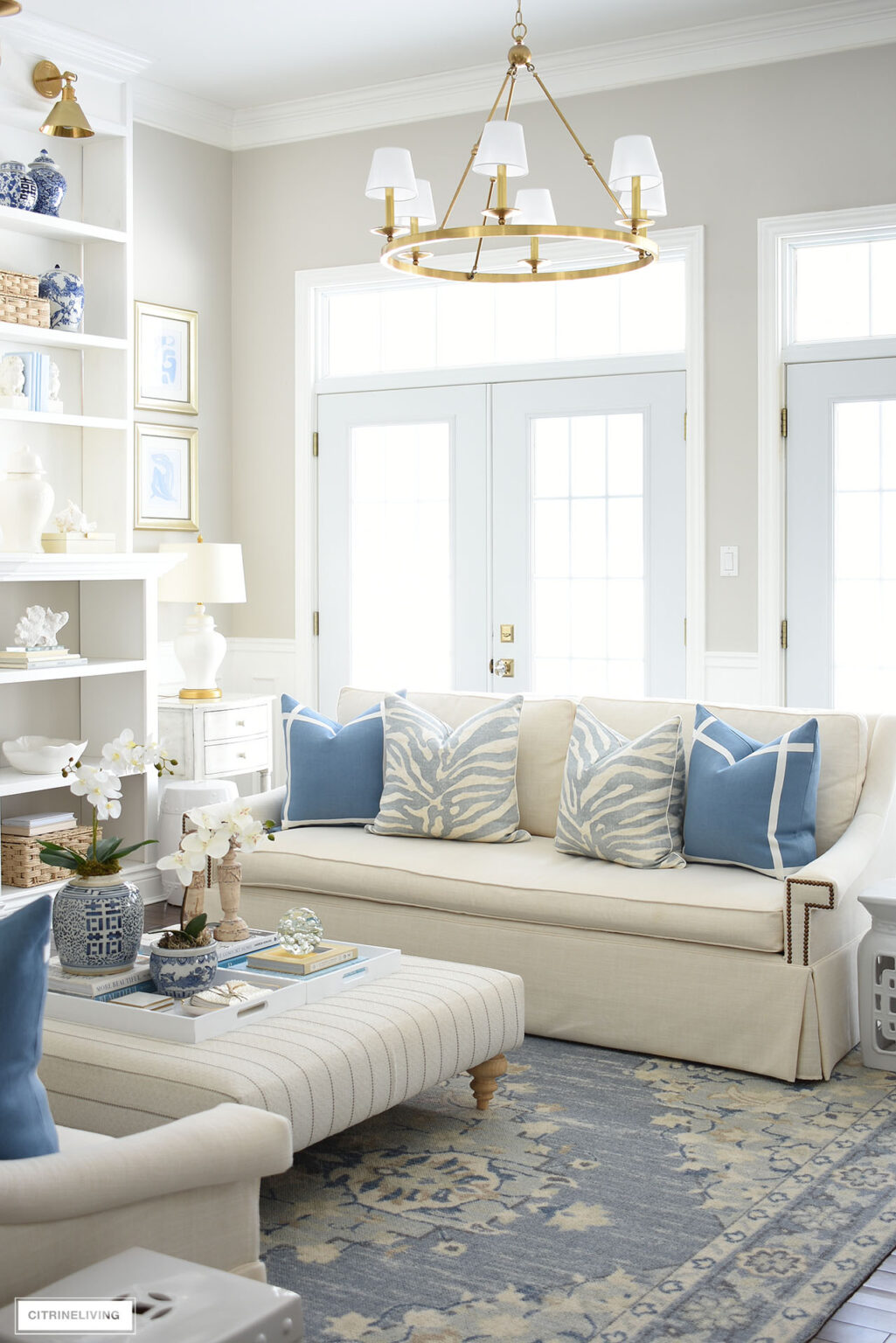 ELEGANT LIVING ROOM DECOR FOR SPRING | CitrineLiving