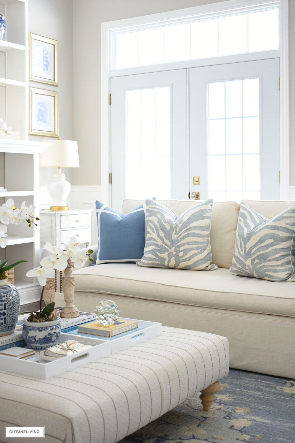 ELEGANT LIVING ROOM DECOR FOR SPRING | CitrineLiving