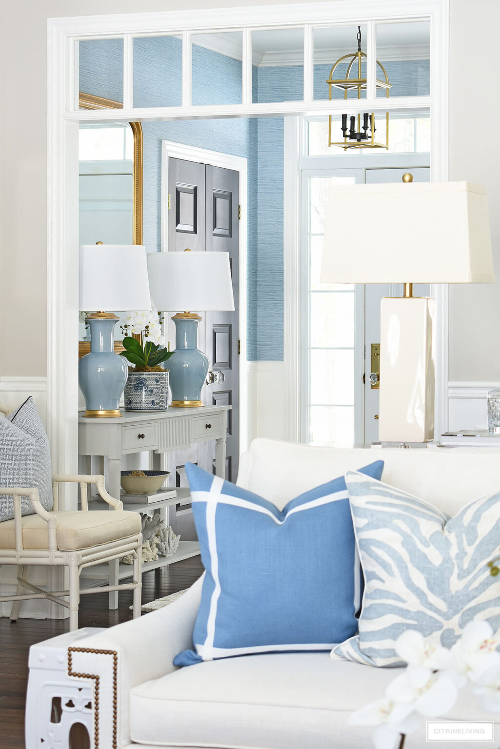 ELEGANT ENTRYWAY DECOR FOR SPRING | CITRINELIVING
