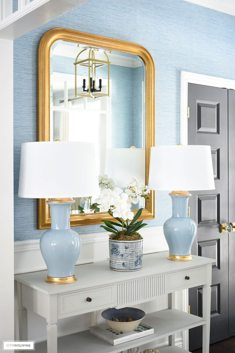 Elegant Entryway Decor For Spring Citrineliving