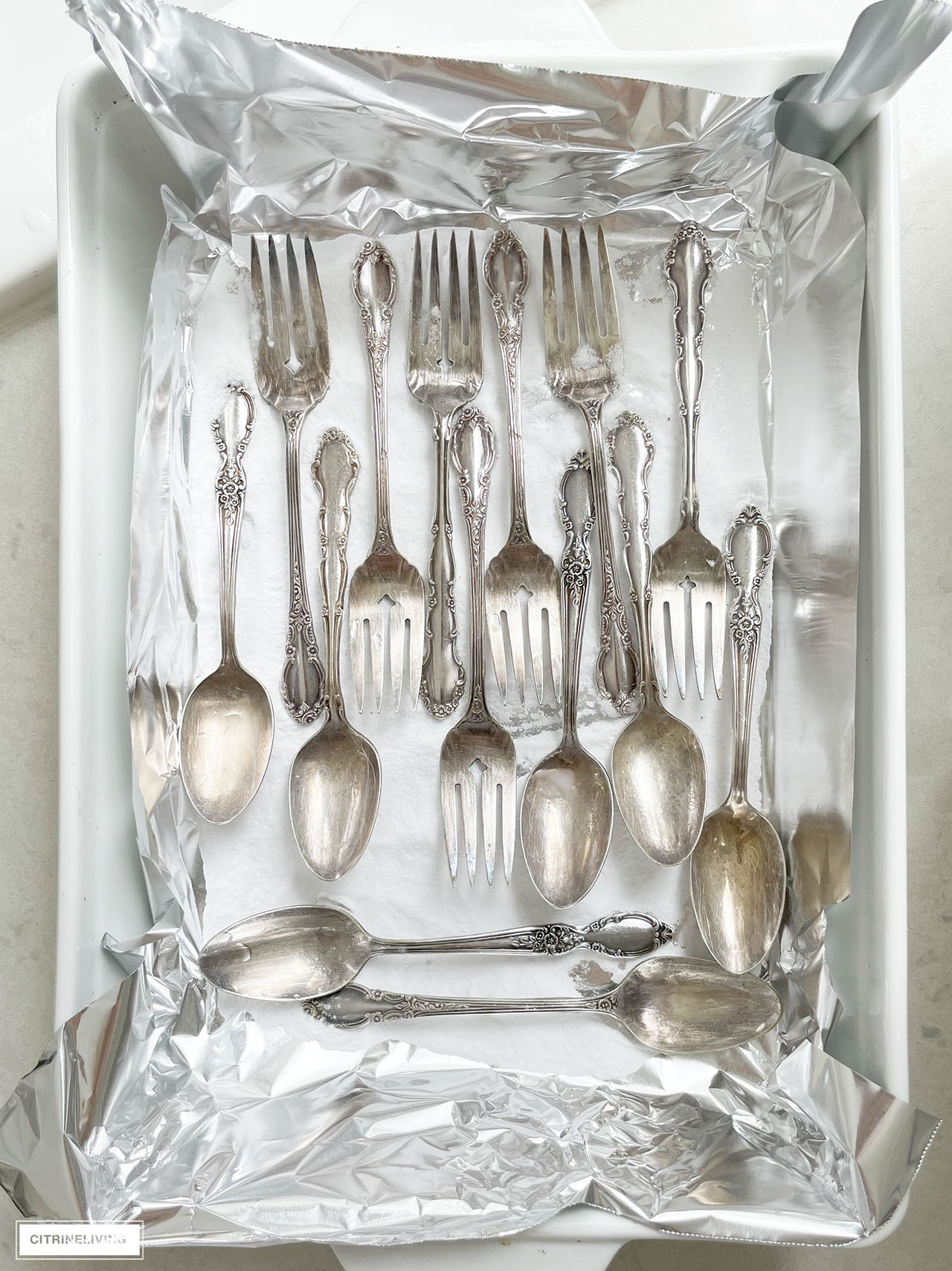 Best Method to Clean a lot of Silver Plated Silverware : r/CleaningTips