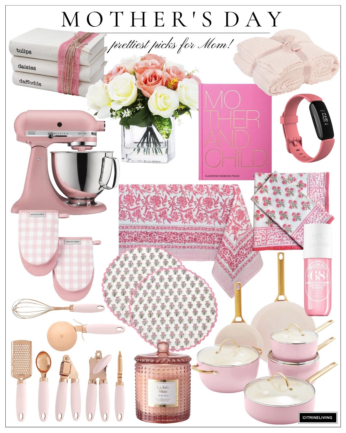 Pink Mother's day gift ideas
