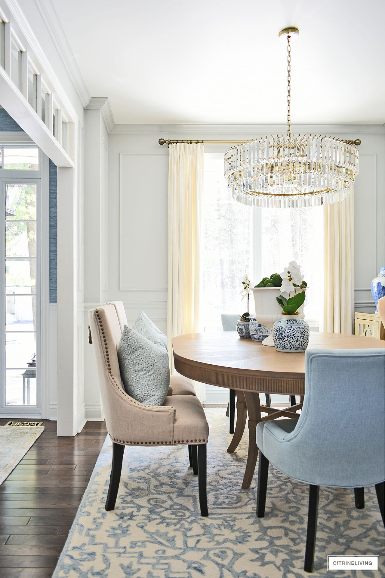 ELEGANT DINING ROOM DECOR FOR SPRING: BEAUTIFUL, SIMPLE TOUCHES ...