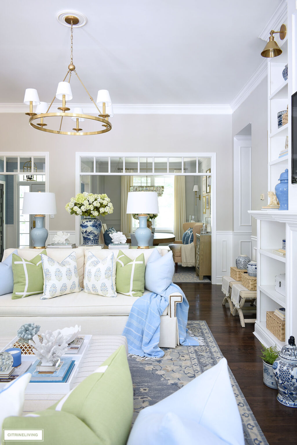 LIVING ROOM DECOR FOR SUMMER | CITRINELIVING