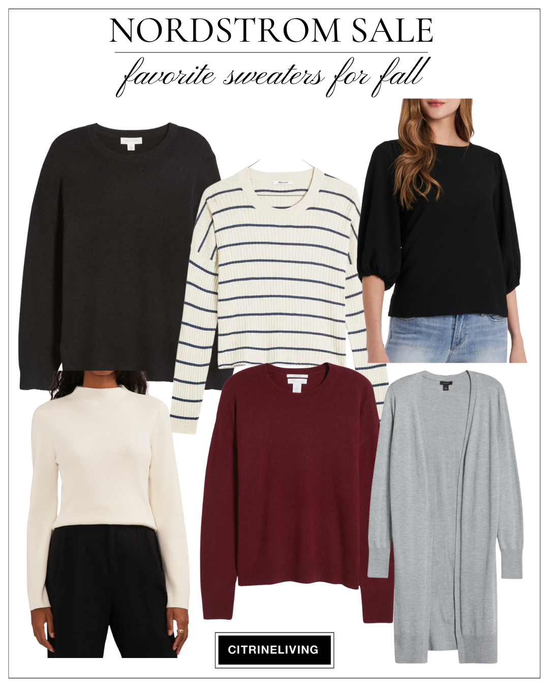 Favorite sweaters for fall