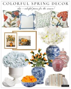 COLORFUL SPRING DECORATING IDEAS + INSPIRATION! - CITRINELIVING