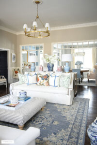 COLORFUL LIVING ROOM DECOR FOR SPRING - CITRINELIVING