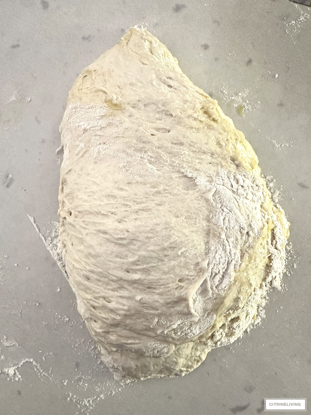 Folder bread dough