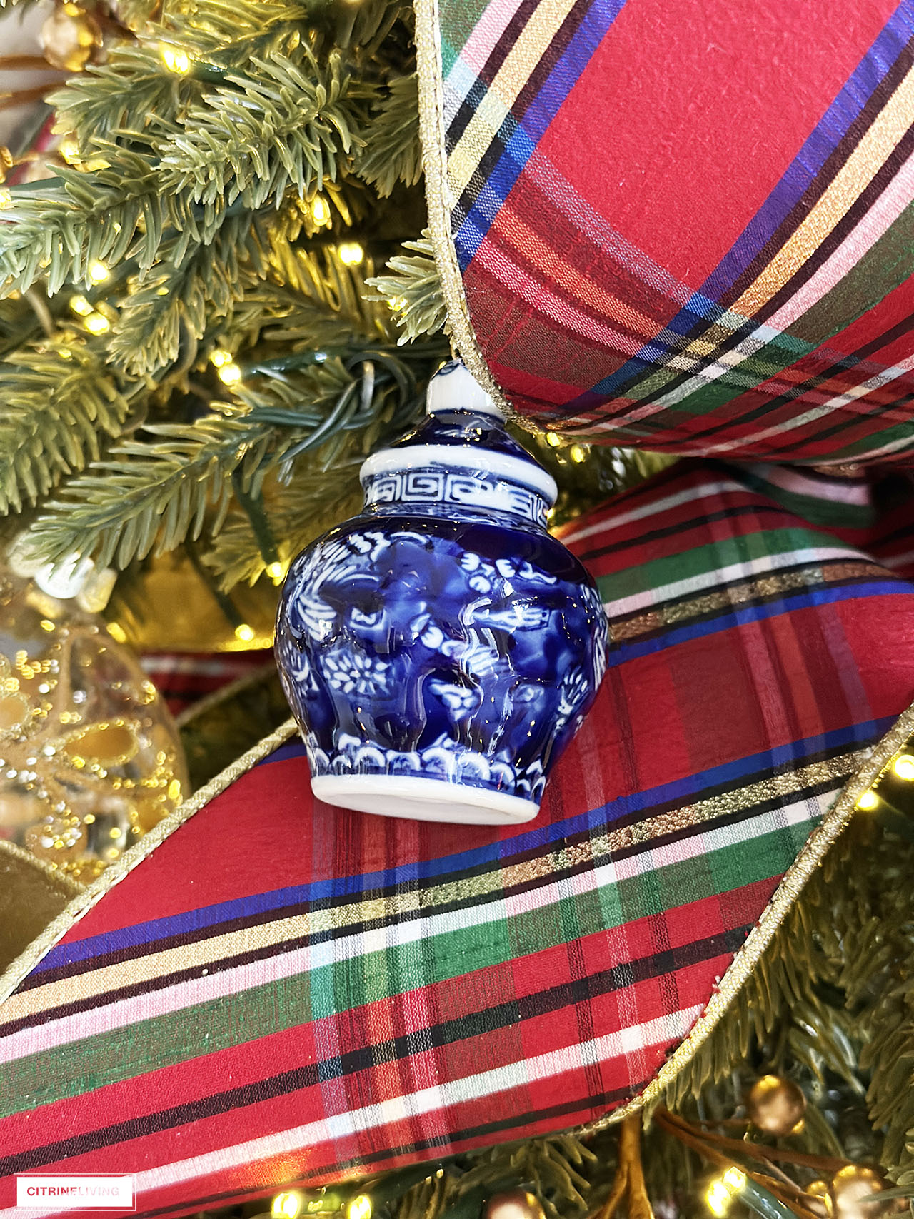 ginger jar ornament