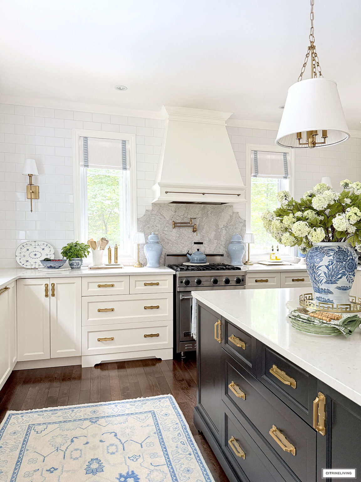 CHIC & SIMPLE SUMMER KITCHEN DECORATING IDEAS - CITRINELIVING