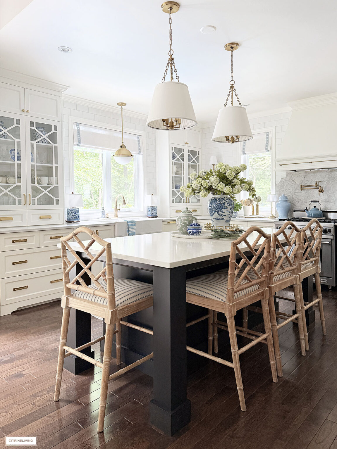 CHIC & SIMPLE SUMMER KITCHEN DECORATING IDEAS - CITRINELIVING