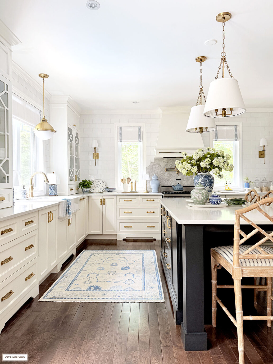 CHIC & SIMPLE SUMMER KITCHEN DECORATING IDEAS - CITRINELIVING