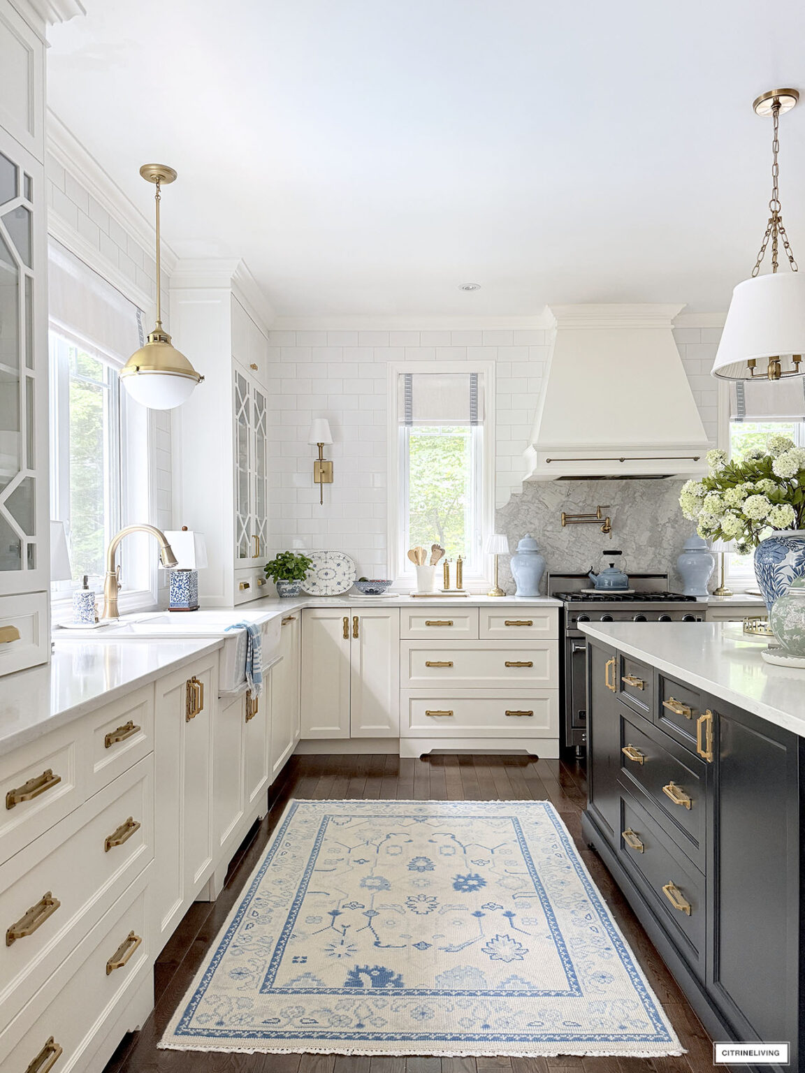 CHIC & SIMPLE SUMMER KITCHEN DECORATING IDEAS - CITRINELIVING